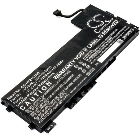 Batterie pour HP VV09XL (7700 mAh/87.78 Wh, 11.4 V)