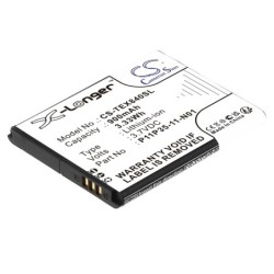 Batterie pour Texas Instruments TI Nspire CX (900 mAh/3.33 Wh, 3.7 V)