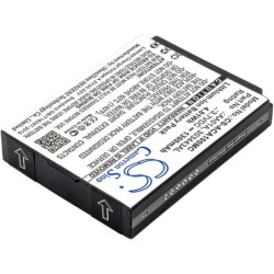 Batterie pour ACTIVEON AA01A (1300 mAh/4.81 Wh, 3.7 V)