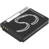 Batterie pour ACTIVEON LKA10W-B (1300 mAh/4.81 Wh, 3.7 V)