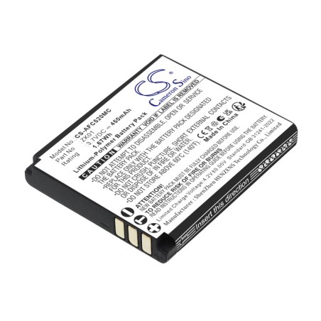 Batterie pour AgfaPhoto ZK01 (450 mAh/1.67 Wh, 3.7 V)