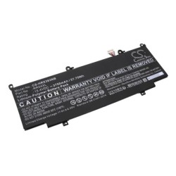 Batterie pour HP Spectre X360 13-AE511TU (3750 mAh/57.75 Wh, 15.4 V)