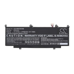 Batterie pour HP Spectre X360 13-AE511TU (3750 mAh/57.75 Wh, 15.4 V)