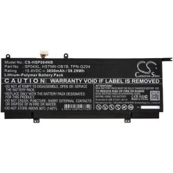 Batterie pour HP HSTNN-OB1B (3850 mAh/59.29 Wh, 15.4 V)