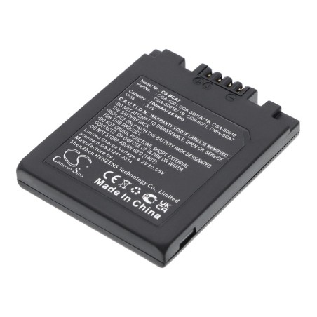 Batterie pour Panasonic Lumix DMC-FX5EG (700 mAh/2.59 Wh, 3.7 V)