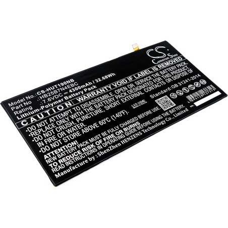 Batterie pour Huawei MateBook (4300 mAh/32.68 Wh, 7.6 V)
