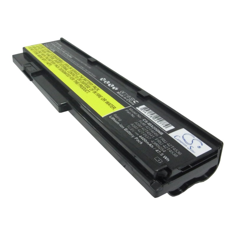 Batterie pour IBM ThinkPad X200s 7470 (4400 mAh/47.52 Wh, 10.8 V)
