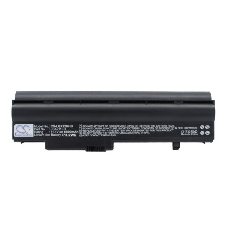Batterie pour LG LBA211EH (6600 mAh/73.26 Wh, 11.1 V)