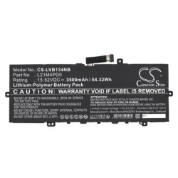 Batterie pour Lenovo ThinkBook 13x G2 IAP 21AT000BRU (3500 mAh/54.32 Wh, 15.52 V)