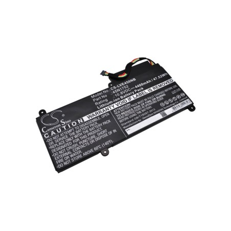 Batterie pour Lenovo ThinkPad E455 (4400 mAh/47.52 Wh, 10.8 V)