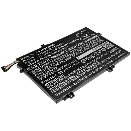 Batterie pour Lenovo ThinkPad E490 (4000 mAh/44.4 Wh, 11.1 V)