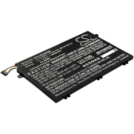 Batterie pour Lenovo ThinkPad E580 (16CD) (4050 mAh/44.96 Wh, 11.1 V)