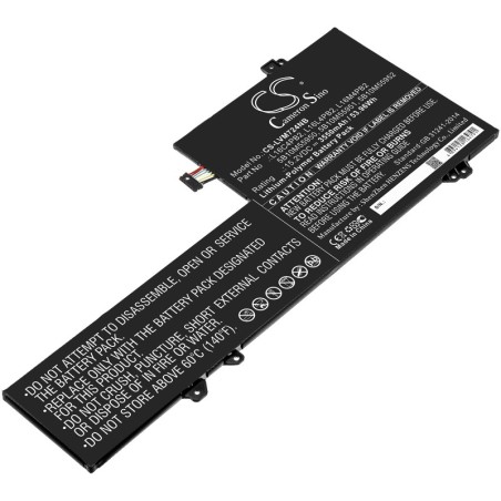 Batterie pour Lenovo IdeaPad 720s-14IKB(80XC0004US) (3550 mAh/53.96 Wh, 15.2 V)