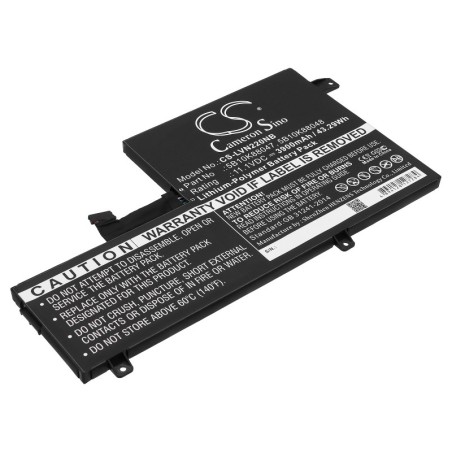 Batterie pour Lenovo Flex4-1470 (3900 mAh/43.29 Wh, 11.1 V)