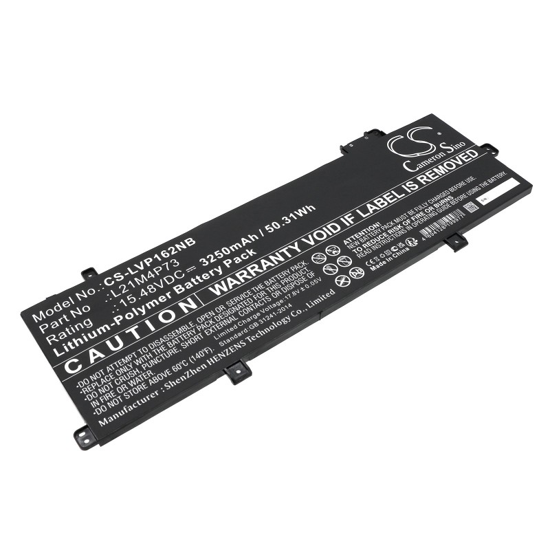 Batterie pour Lenovo ThinkPad T16 Gen 1(AMD)21CJ001EAU (3250 mAh/50.31 Wh, 15.48 V)