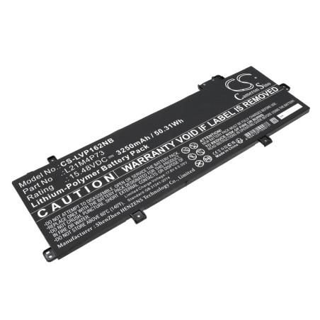 Batterie pour Lenovo ThinkPad T16 Gen 1(AMD)21CJ001EAU (3250 mAh/50.31 Wh, 15.48 V)