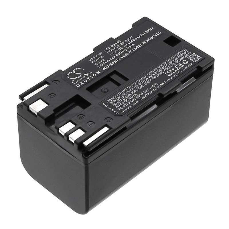 Batterie pour Canon E2 (4400 mAh/32.56 Wh, 7.4 V)