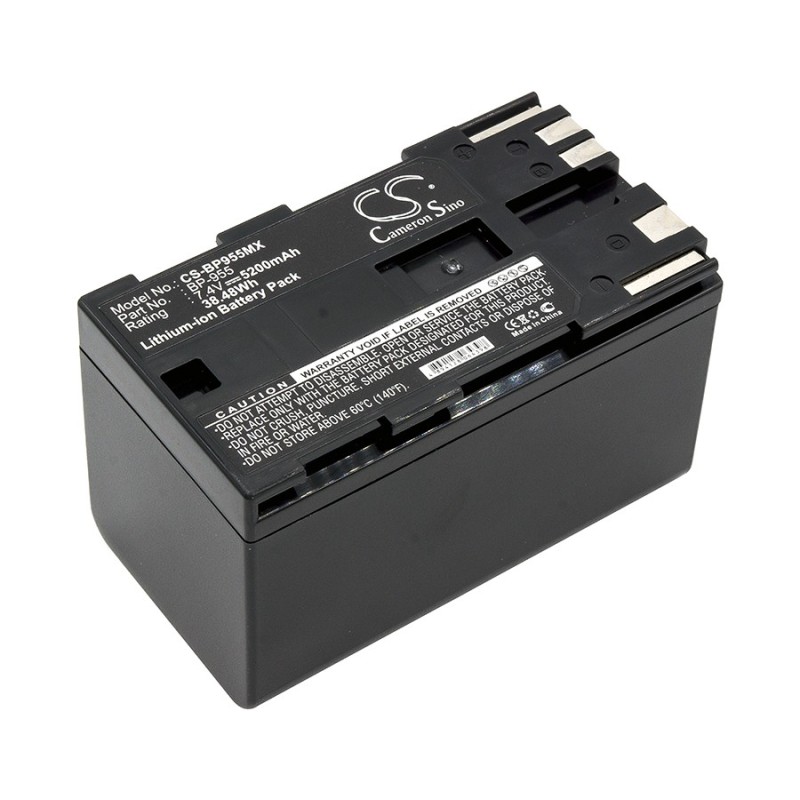 Batterie pour Canon EOS C100 (5200 mAh/38.48 Wh, 7.4 V)