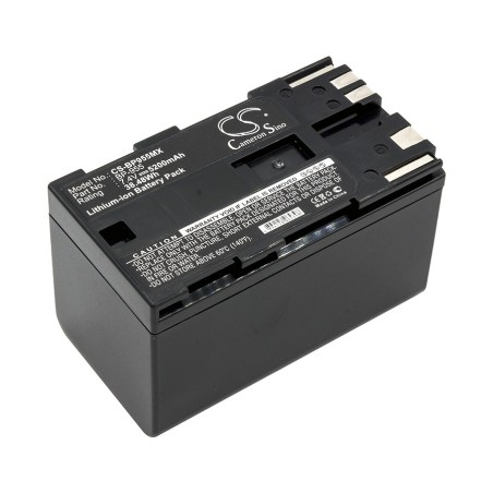 Batterie pour Canon XM2 (5200 mAh/38.48 Wh, 7.4 V)