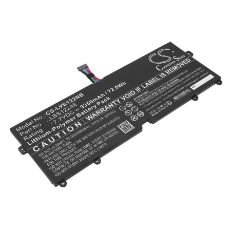 Batterie pour LG LBS1224E (9350 mAh/72 Wh, 7.7 V)