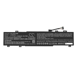 Batterie pour Lenovo IdeaPad Slim 3 14AMN8 82XN001XPH (4100 mAh/46.37 Wh, 11.31 V)