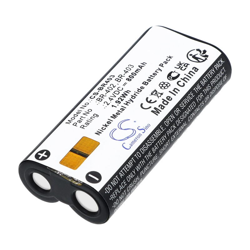 Batterie pour Olympus DS-5000ID (800 mAh/1.92 Wh, 2.4 V)