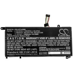 Batterie pour Lenovo ThinkBook 15 G2 ITL 20VE0007PK (3850 mAh/44.35 Wh, 11.52 V)