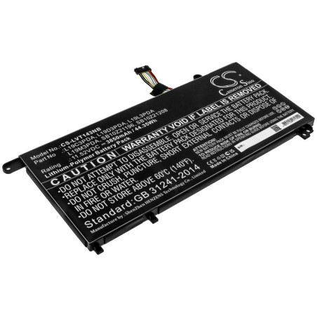 Batterie pour Lenovo ThinkBook 15 G2 ITL 20VE001KFG (3850 mAh/44.35 Wh, 11.52 V)