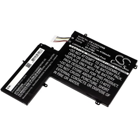Batterie pour Lenovo ThinkPad S5 (4100 mAh/45.51 Wh, 11.1 V)