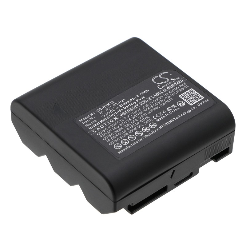 Batterie pour Sharp VL-E98E (2700 mAh/9.72 Wh, 3.6 V)