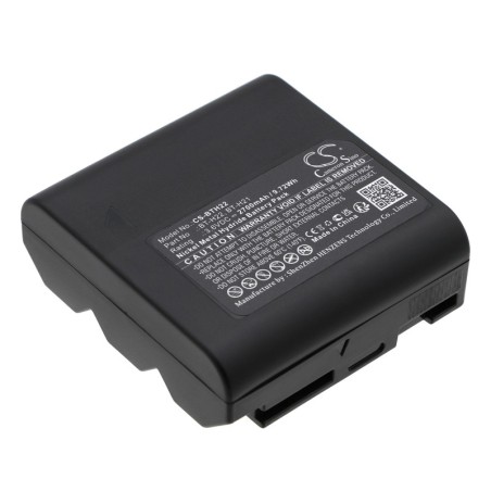 Batterie pour Sharp VL-E66U (2700 mAh/9.72 Wh, 3.6 V)