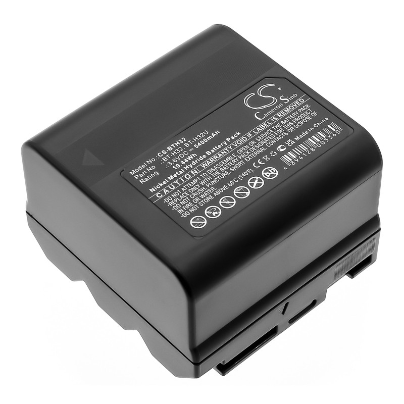 Batterie pour Sharp VL-E407S (5400 mAh/19.44 Wh, 3.6 V)