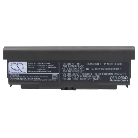 Batterie pour Lenovo ThinkPad W540(20BHS08HCD) (4400 mAh/48.84 Wh, 11.1 V)