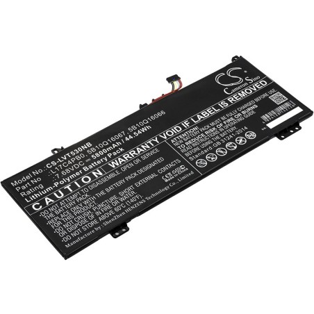 Batterie pour Lenovo FLEX-14API(81SS) (5800 mAh/44.54 Wh, 7.68 V)