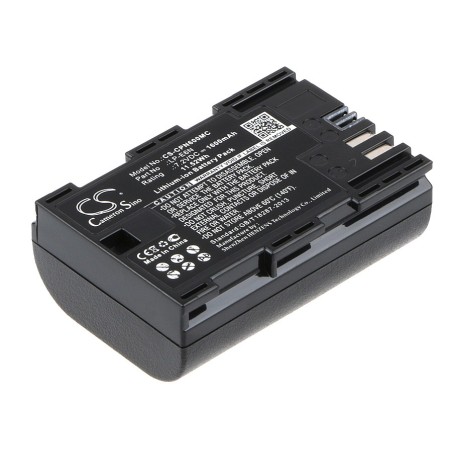 Batterie pour Canon LP-E6P (1600 mAh/11.52 Wh, 7.2 V)