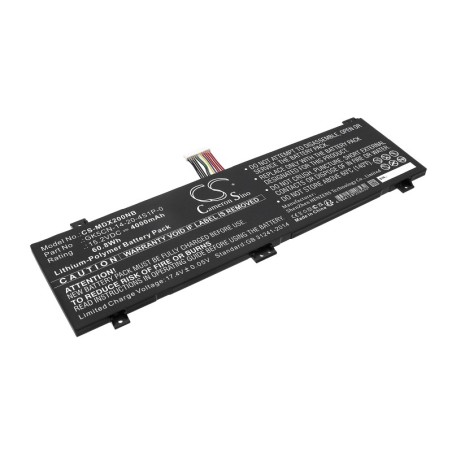 Batterie pour Maingear Vector 15 (4000 mAh/60.8 Wh, 15.2 V)