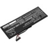 Batterie pour MSI MS-14A2 (8000 mAh/60.8 Wh, 7.6 V)