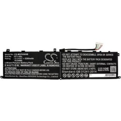 Batterie pour MSI PS63 (5200 mAh/79.04 Wh, 15.2 V)