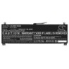 Batterie pour MSI Creator Z16 A11UE-059NEU (5850 mAh/88.92 Wh, 15.2 V)