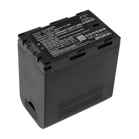 Batterie pour JVC SSL-JVC75 (7800 mAh/57.72 Wh, 7.4 V)