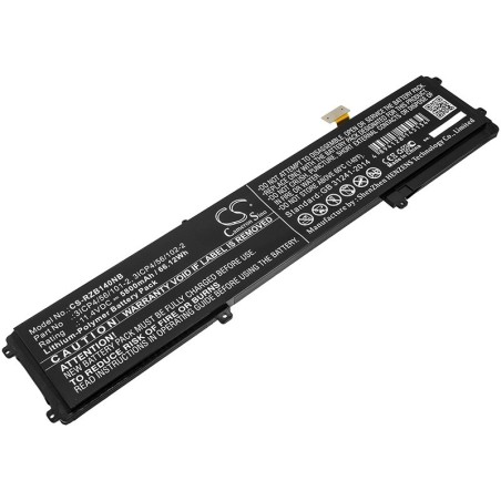 Batterie pour Razer RAZER (5800 mAh/66.12 Wh, 11.4 V)