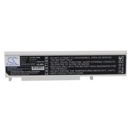 Batterie pour Sharp PC-CS50K (4400 mAh/48.84 Wh, 11.1 V)