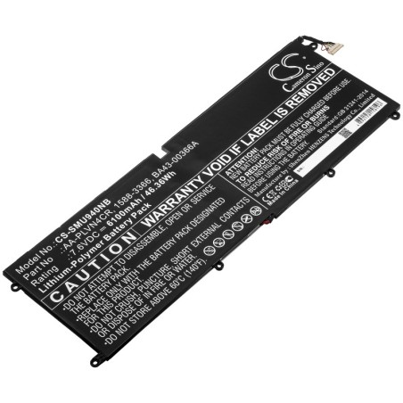 Batterie pour Samsung BA43-00366A (6100 mAh/46.36 Wh, 7.6 V)