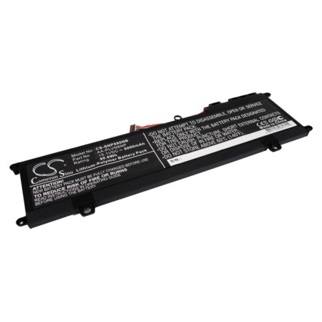 Batterie pour Samsung NP770Z5E (6000 mAh/90.6 Wh, 15.1 V)