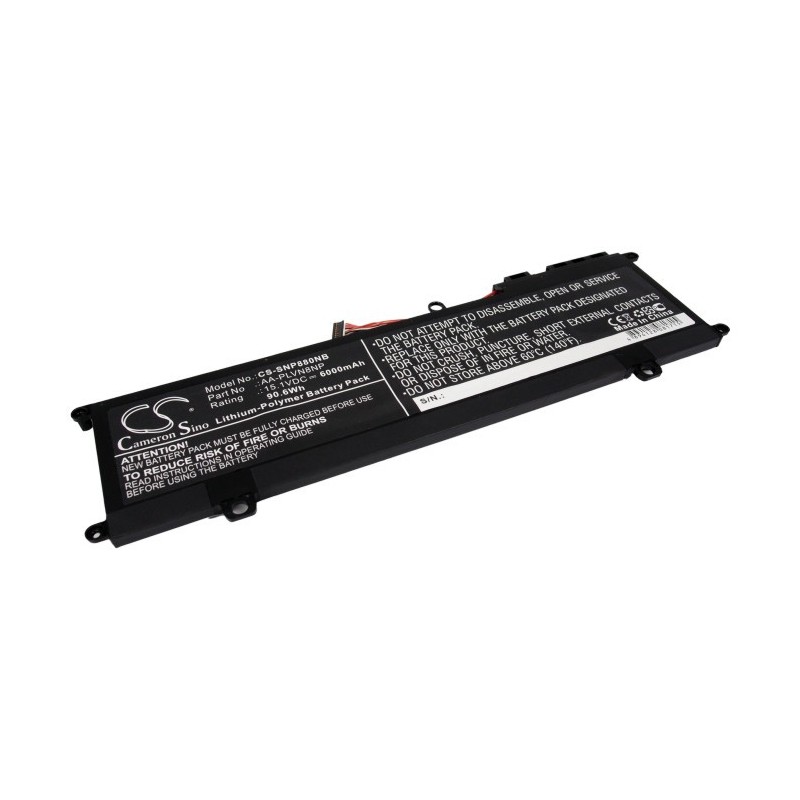 Batterie pour Samsung NP870Z5GS01US (6000 mAh/90.6 Wh, 15.1 V)